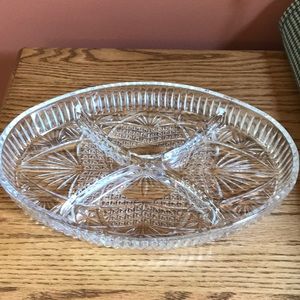 Vintage Divided Relish Dish